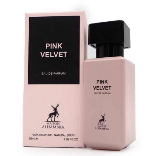 Maison Alhambra Pink Velvet Eau De Parfum (Formerly Rose Petals) Lattafa 2.7 Oz