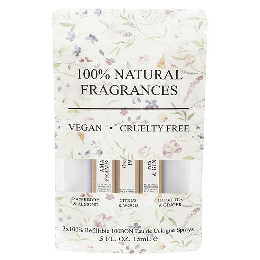 100Bon Ladies Set .5 EDC Pen Spray - Raspberry/Citrus/Tea