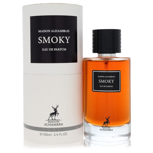Maison Alhambra Smoky by Maison Alhambra Eau De Parfum Spray (Unisex) 3.4 oz for Women