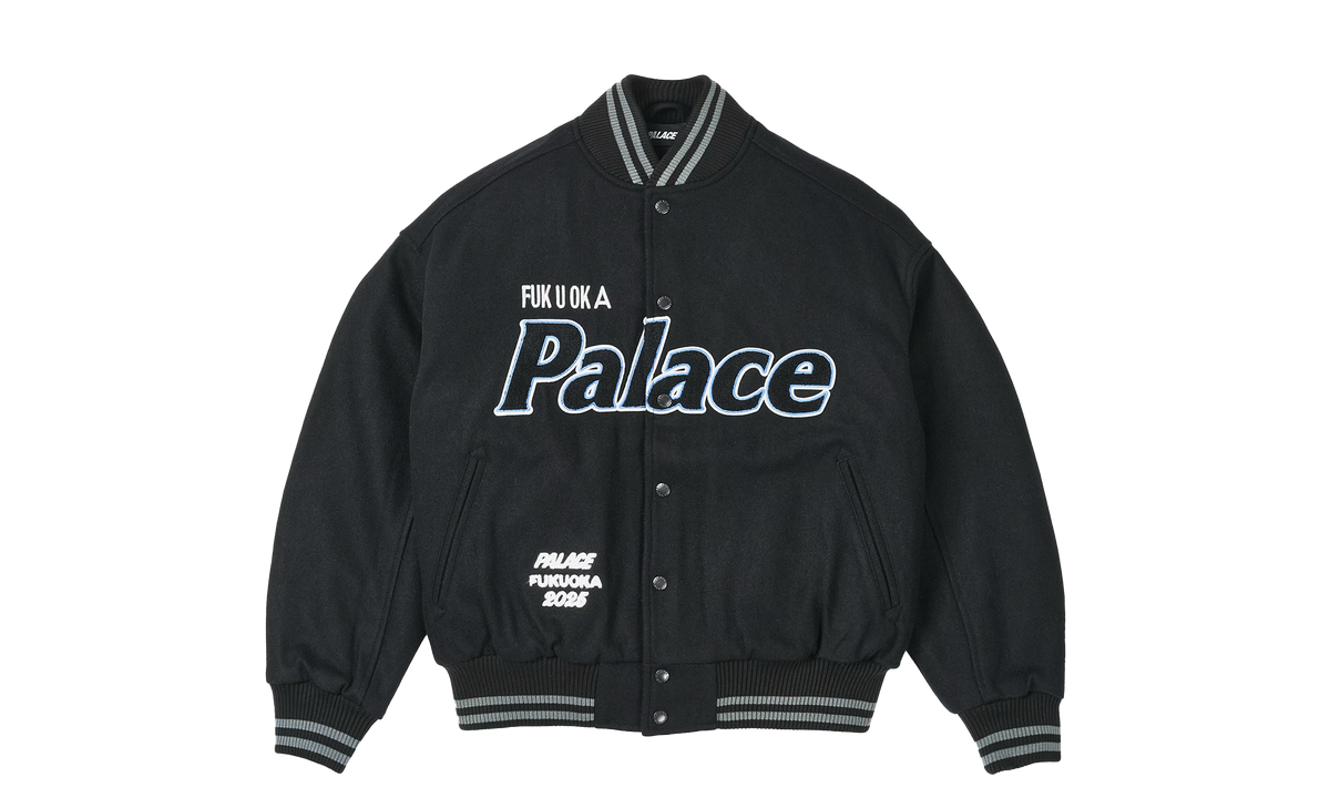 Fukuoka Varsity Jacket "Black" p0080